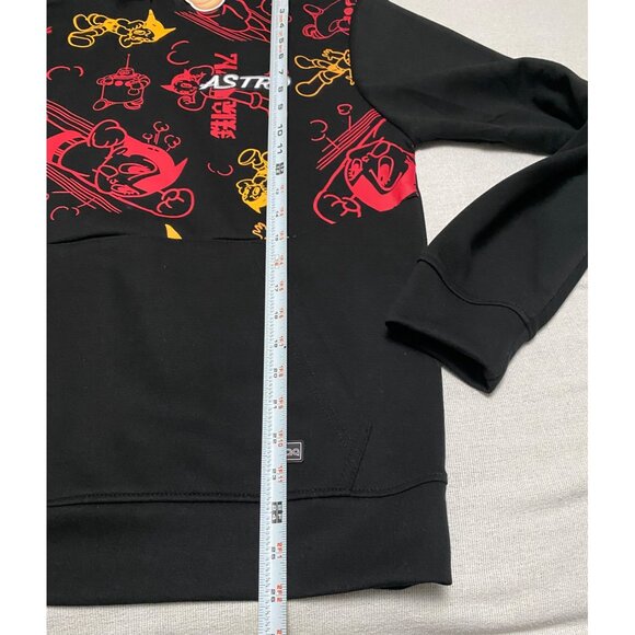 Men's Large Lot 29 Astro Boy Black All Over Print Hoodie Unisex Graphic Design - Picture 8 of 12
